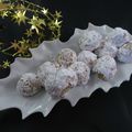 Truffes au beurre de cacahuètes