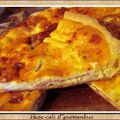 Quiche au jambon et boursin