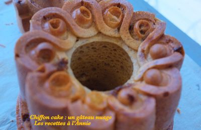 Chiffon cake citron