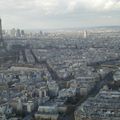 La Tour Eiffel et les Invalides (depuis la Tour Montparnasse)