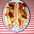 Hot dog de luxe