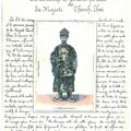 Dossier de Prosper Jourdan à propos du lit de l'empereur Thanh Thai et du pousse-pousse de l'impératrice douariaire.