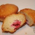 MINI FINANCIERS AUX FRAMBOISES ET NOIX DE CAJOU