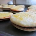 Biscuits fourrés au chocolat