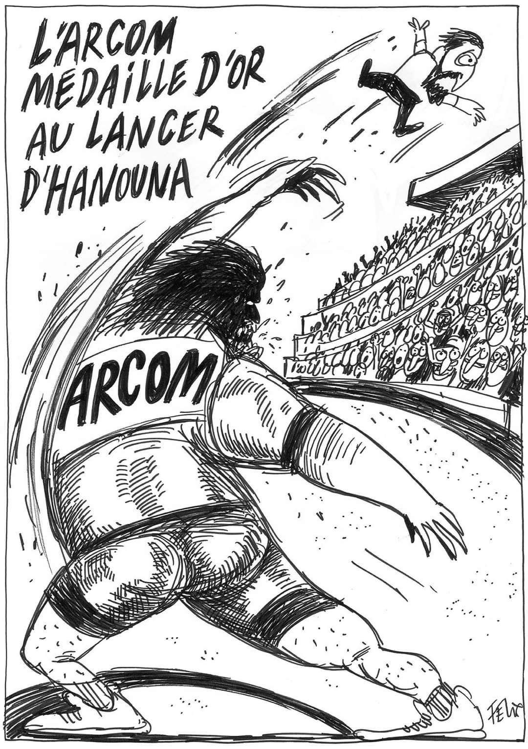 lancer d'Hanouna