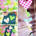  Guirlande Cœurs en Papier / DIY Paper Heart Garland ❤ ❥ ♡ 