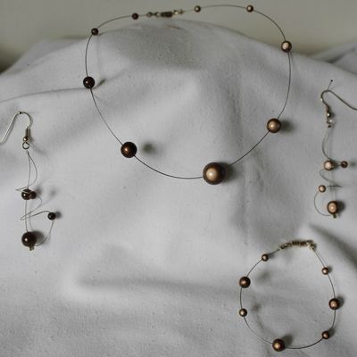 MA parure pour MON mariage!