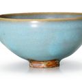 A Junyao blue-glazed bowl, Song dynasty (960-1279)