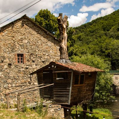Petite randonnée à la presqu'île de ST Cyr - Les Méritis à Châteauneuf les bains (63)
