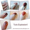 Tuto Nails Art : Eplosion