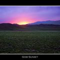 Photo de Mongolie - Gobi Sunset