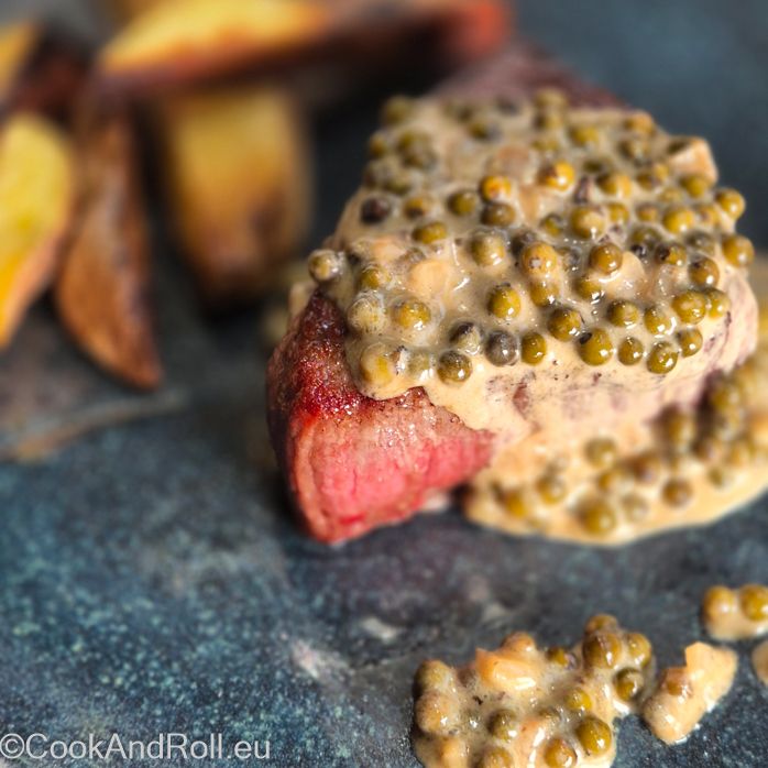 Recette de tournedos Irish au poivre vert et whiskey irlandais