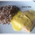 SAUMON SAUCE HOLLANDAISE