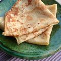 Crêpes sucrées de C. FELDER... pour la chandeleur!