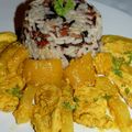 Curry de poulet à l'ananas et mangue (WW)