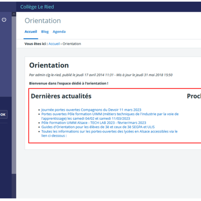 [PARENTS ELEVES 4e] : L'orientation après la 3e, c'est maintenant qu'il faut commencer à s'informer