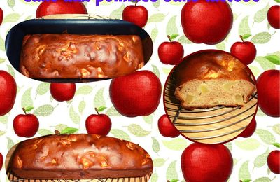 Cake aux pommes sans lactose