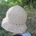 Chapeau raffia
