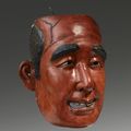 Masque de théâtre, Japon, époque d’Edo (1603 – 1868) 