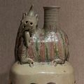 Celadon Lamp, Changsha Ware, Tang dynasty, 8th-10th Century