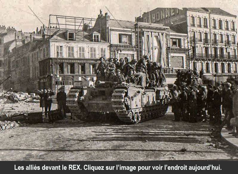 Le Havre Cinéma Gaumont Pathé Lecesne reconstruction Perret star Apollo Grillon Alhambra, Sirius Vox Rex Scala Royal Rio Réau Paris Sainte Adresse Lido  Normandy bombardement 1944.