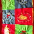 que deviennent les premiers motifs : broderies de Calim, Coussinade et moi