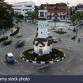 Rond-point à Lampang (Thaïlande)