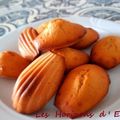 Madeleines au sirop de coings