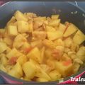Curry de poulet aux pommes de terre