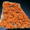 Orpiment on Barite, Quiruvilca District, Santiago de Chuco Province, La Libertad Department, Peru