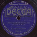 DISC : God's gonna wipe all tears away - Oh my Lord [1937] 2t