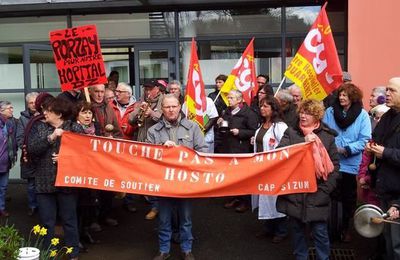 A l'hôpital de Douarnenez, le Directeur-Adjoint de l'ARS retenu 2 heures par des manifestants