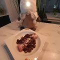 Jambon au madère revisité, aux champignons au vin rouge de Manue et mon 1er coup de gueule de l'année 