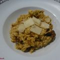 Risotto au curcuma et à la merguez