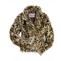 VESTE FAUSSE FOURRURE LEOPARD