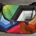 Sac besace d'été coloré