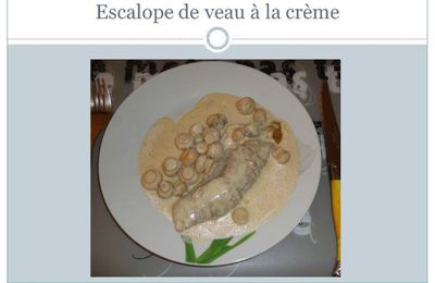 Escalopes à la crème