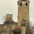 Le fort d'Aubin en hiver