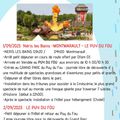  LE PUY DU FOU 1 ET 2 septembre ! ATTENTION AUX HORAIRES