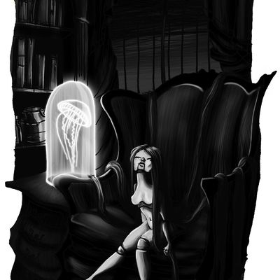Night - Composition n°4 - Illustration