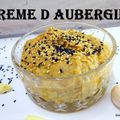 Crème d’aubergine. Une crème savoureuse, légère et délicieuse