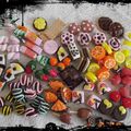 Perles breloques à croquer, bonbons, gâteaux, chocolats....