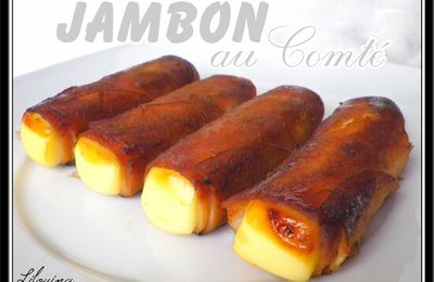 Roulés de jambon (de poulet) au comté...