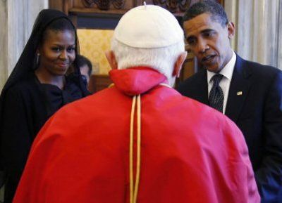 Obama s'engage auprès du pape à réduire les avortements