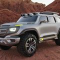 Vision de l'avenir avec le Mercedes Ener-G-Force (CPA)