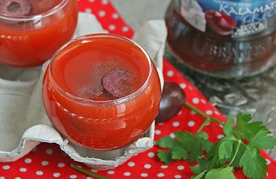 Gaspacho express aux olives