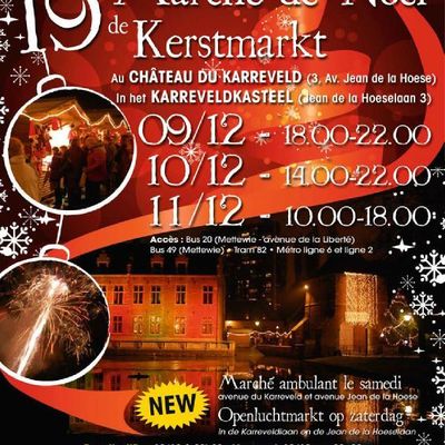 Marché de Noël au Château du Karreveveld.