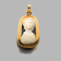 Médaillon-pendentif. Camée, Epoque romaine, IIIe siècle