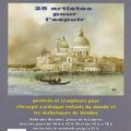 Exposition : "25 Artistes pour l'Espoir" / france 