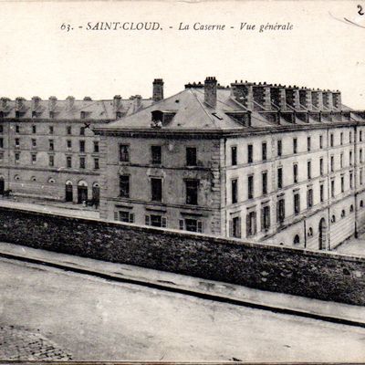 43e RA, cantonnement à Saint-Cloud, hiver 1914-1915